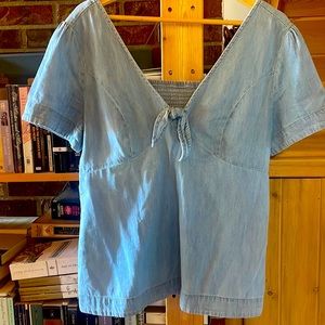 Old navy chambray top